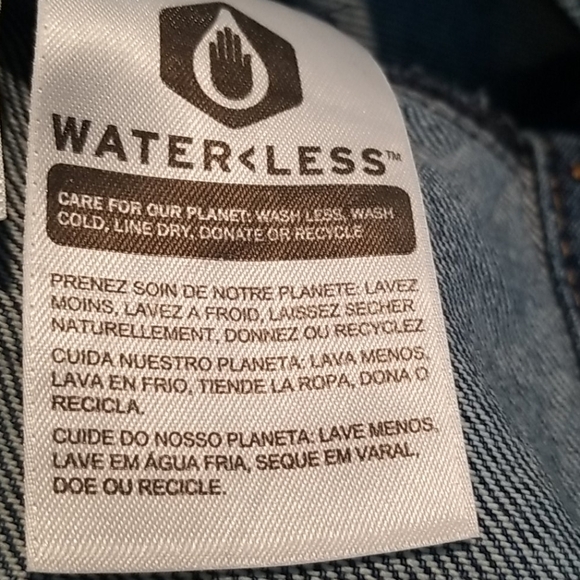 Levi's Ex-boyfriend Trucker Denim Corduroy Jacket size Large - Picture 10 of 11